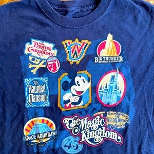 Authentic Disney World Rides T-shirt